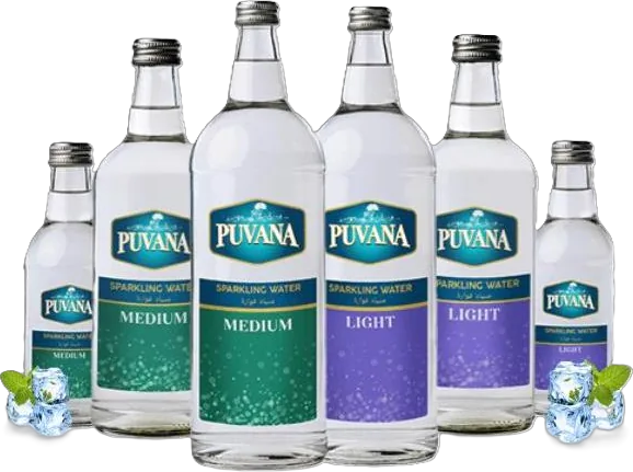 Puvana water bottles